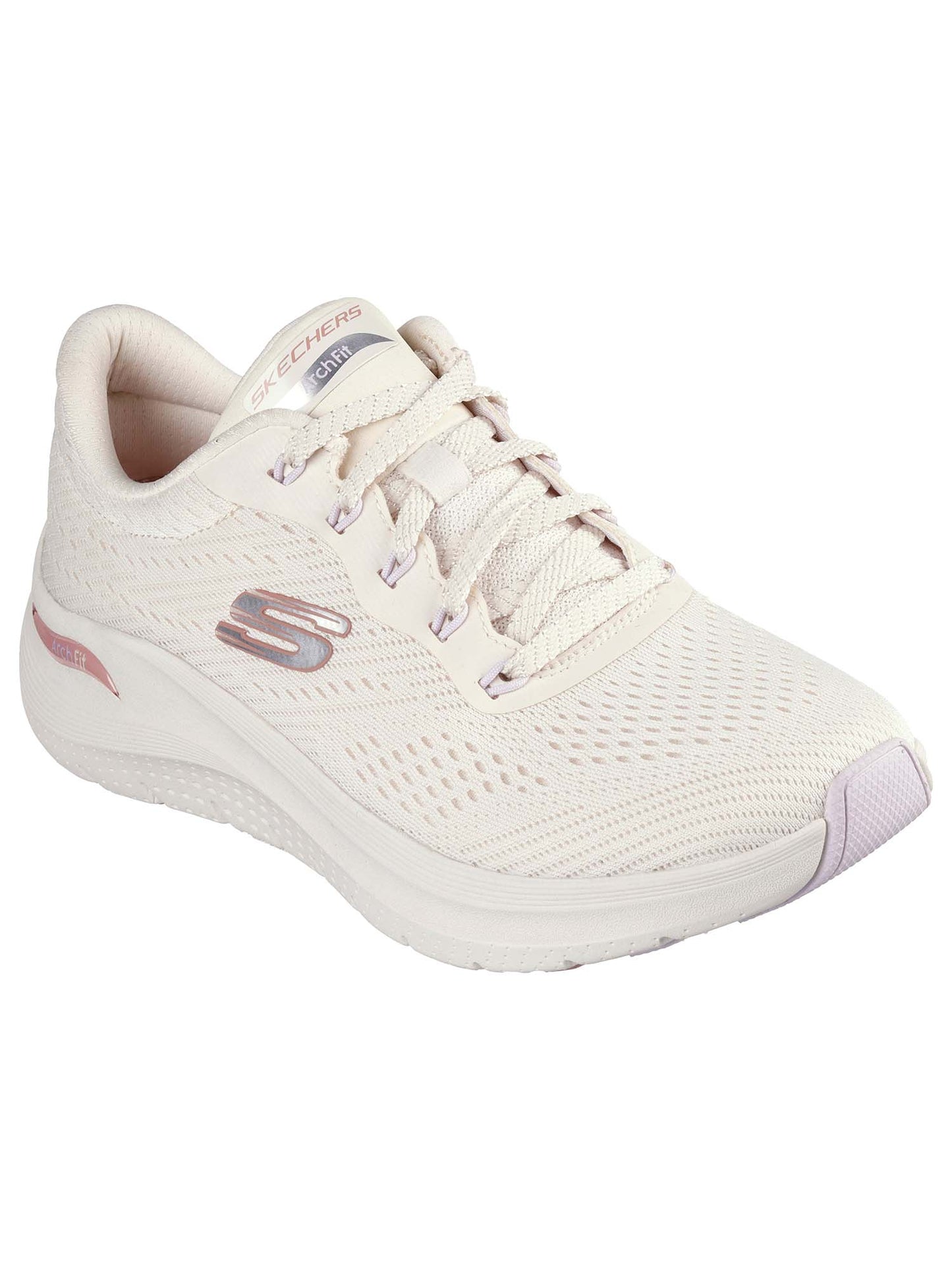 SNEAKERS VEGAN ARCH FIT 2.0 SKECHERS  DA DONNA NATURALE