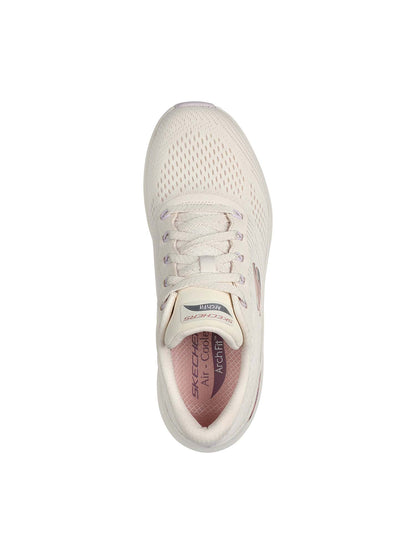 SNEAKERS VEGAN ARCH FIT 2.0 SKECHERS  DA DONNA NATURALE