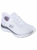 skechers-donna-summit-slip-bianco-argento