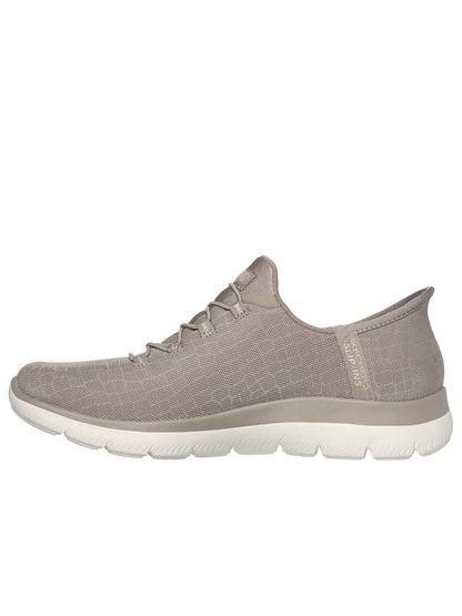 SLIP-INS SUMMITS SKECHERS DA DONNA TAUPE