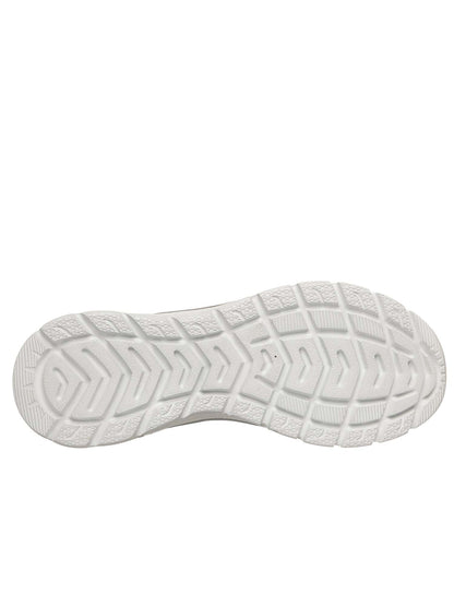 SNEAKERS FASHION FIT SKECHERS DA DONNA BLU ARGENTO
