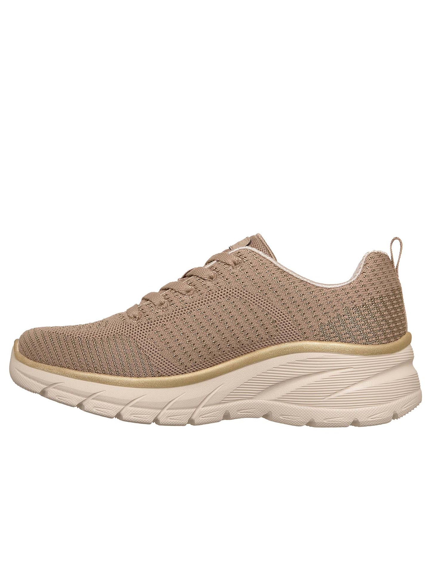 SNEAKERS FASHION FIT SKECHERS DA DONNA TAUPE