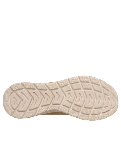 SNEAKERS FASHION FIT SKECHERS DA DONNA TAUPE