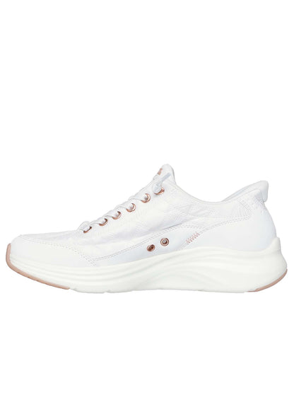 SNEAKERS SLIP-INS CONTOUR SKECHERS DA DONNA BIANCO
