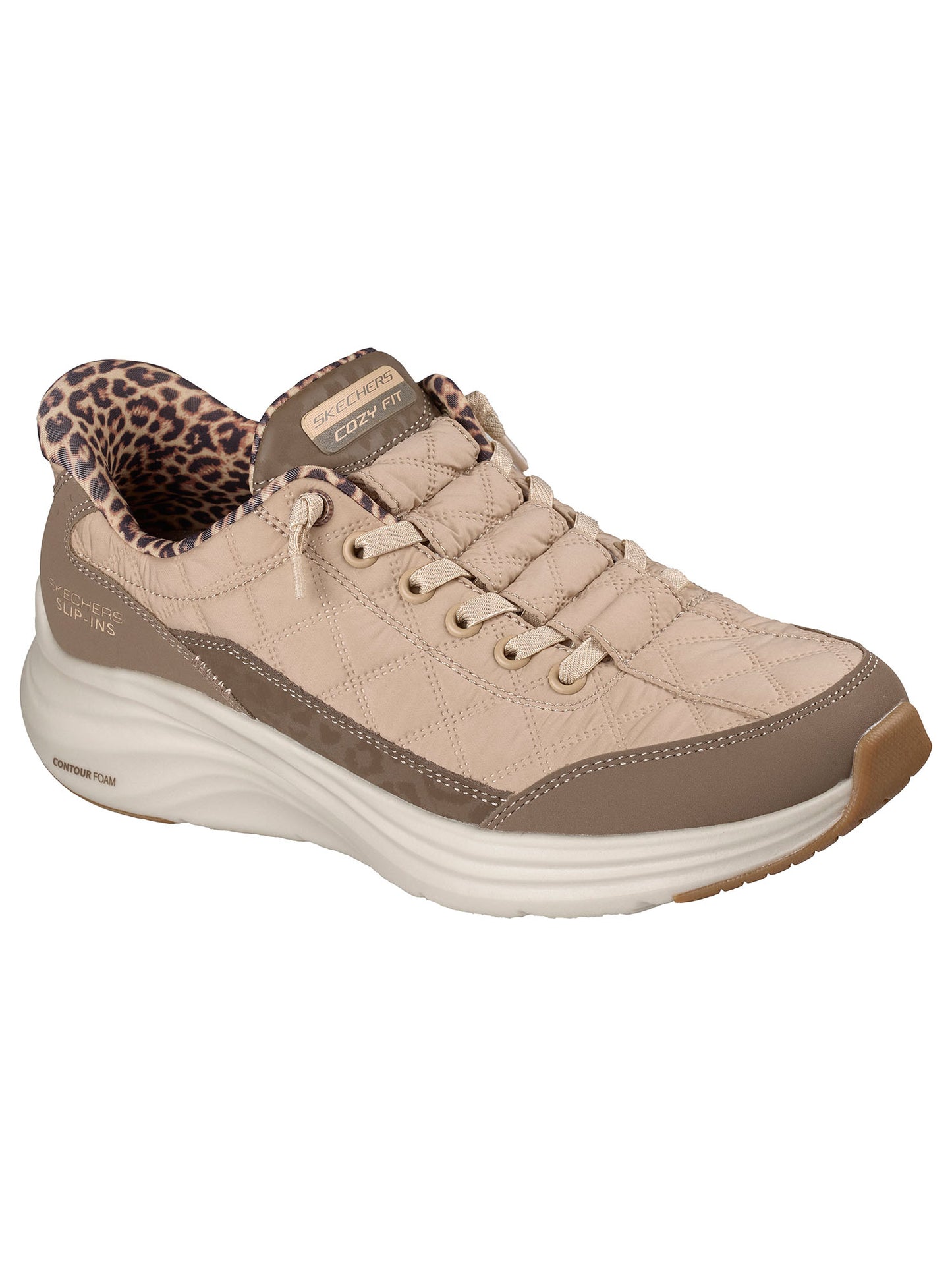Skechers Contour Foam, sneakers da donna beige