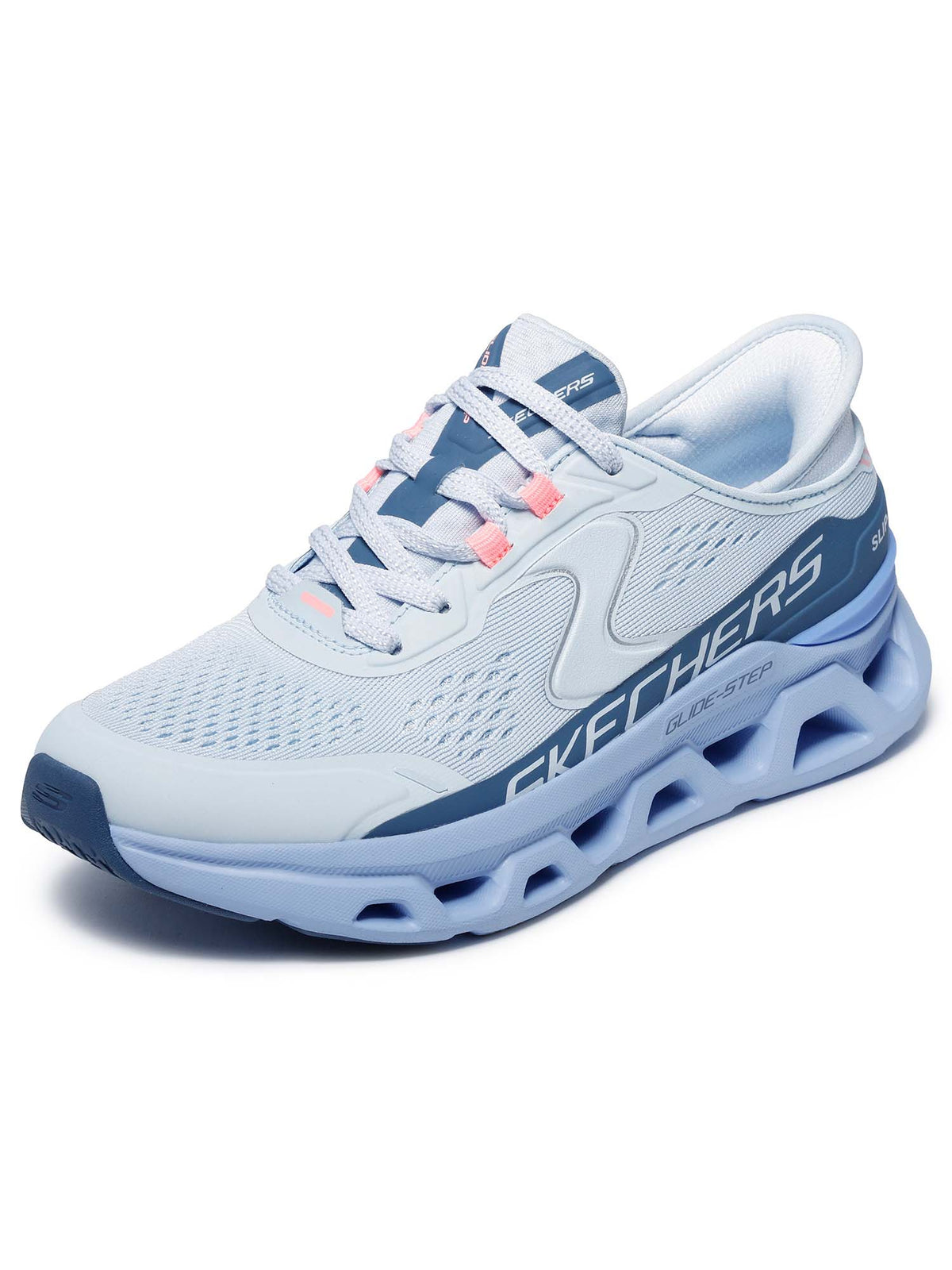 Skechers glide-step sneakers da donna celeste