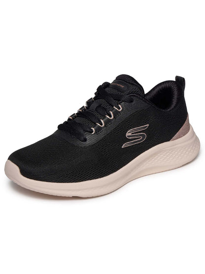 SNEAKERS VEGANA SKECH-LITE SKECHERS DA DONNA NERO ORO