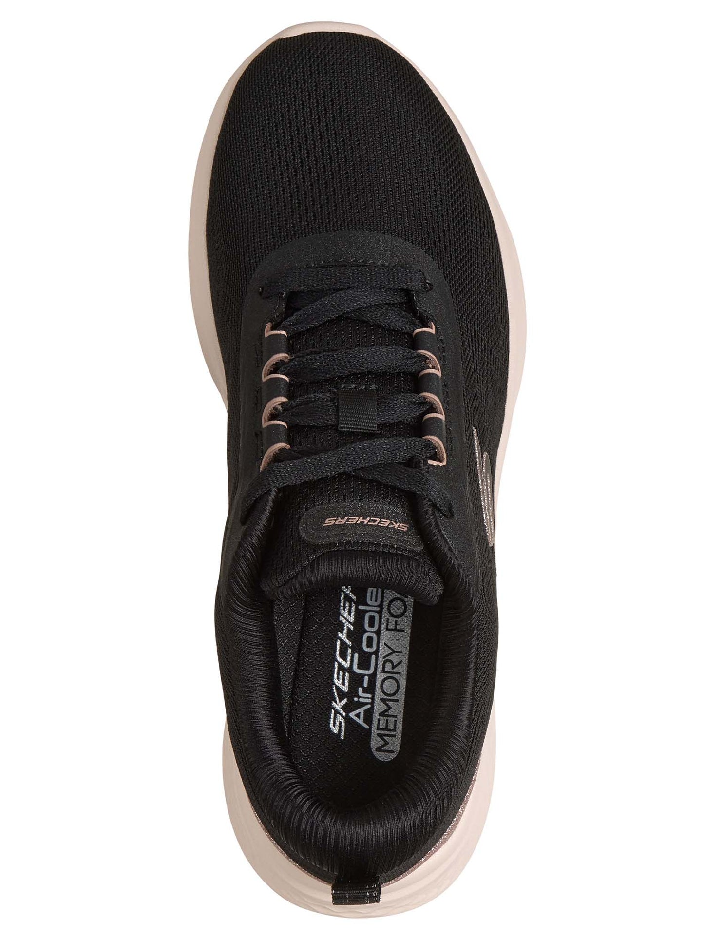 SNEAKERS VEGANA SKECH-LITE SKECHERS DA DONNA NERO ORO