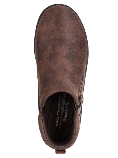 Skechers lovely vibe stivale da donna cioccolato