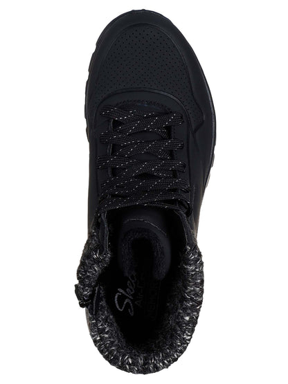 SCARPONCINO UNO RUGGED SKECHERS DA DONNA NERO