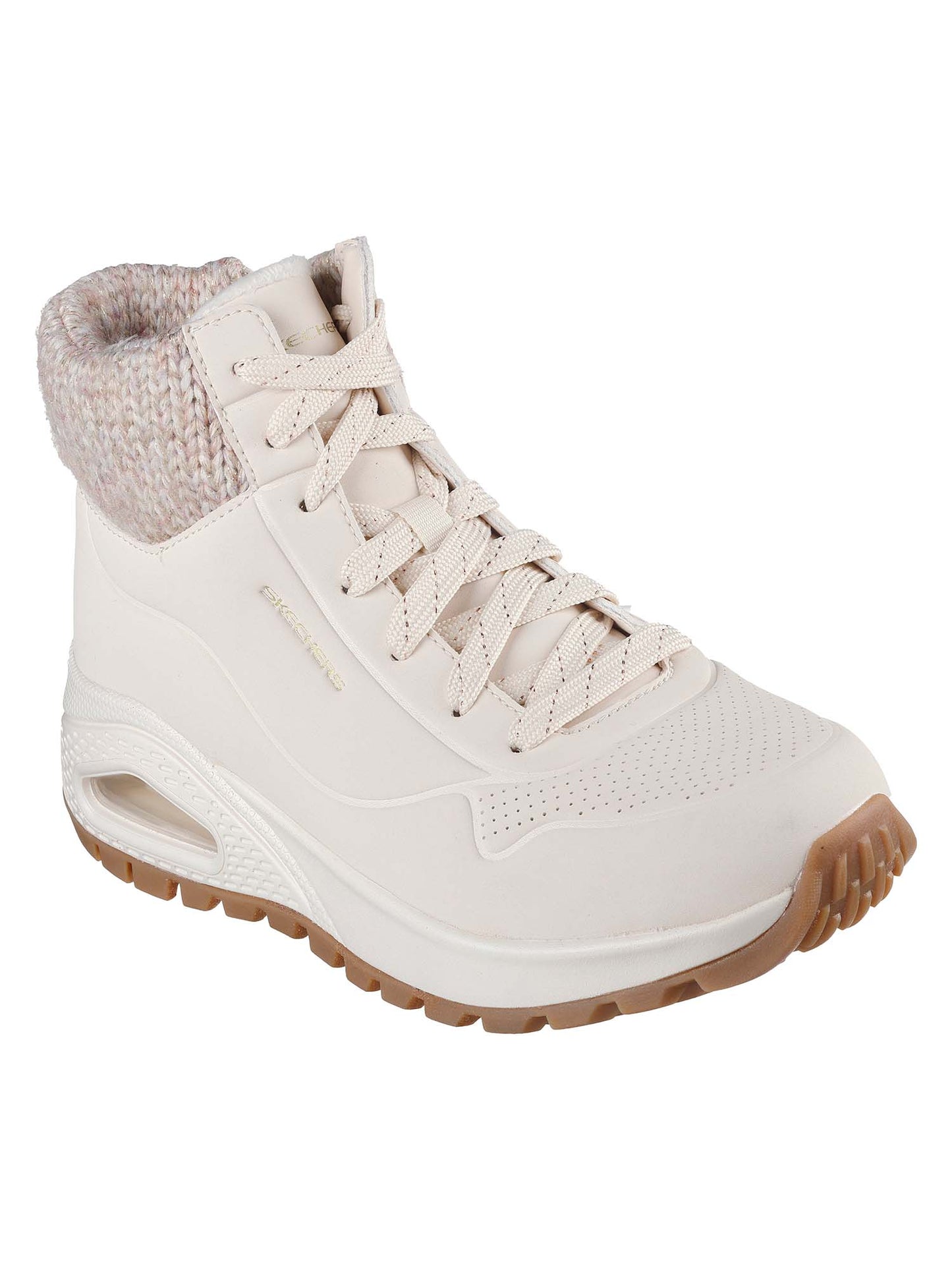 SCARPONCINO UNO RUGGED SKECHERS DA DONNA PANNA