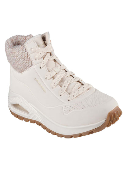 SCARPONCINO UNO RUGGED SKECHERS DA DONNA PANNA