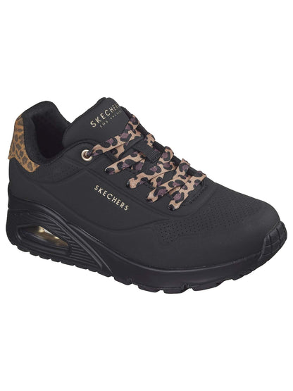 Skechers Uno Jungle Nite, sneakers da donna nere