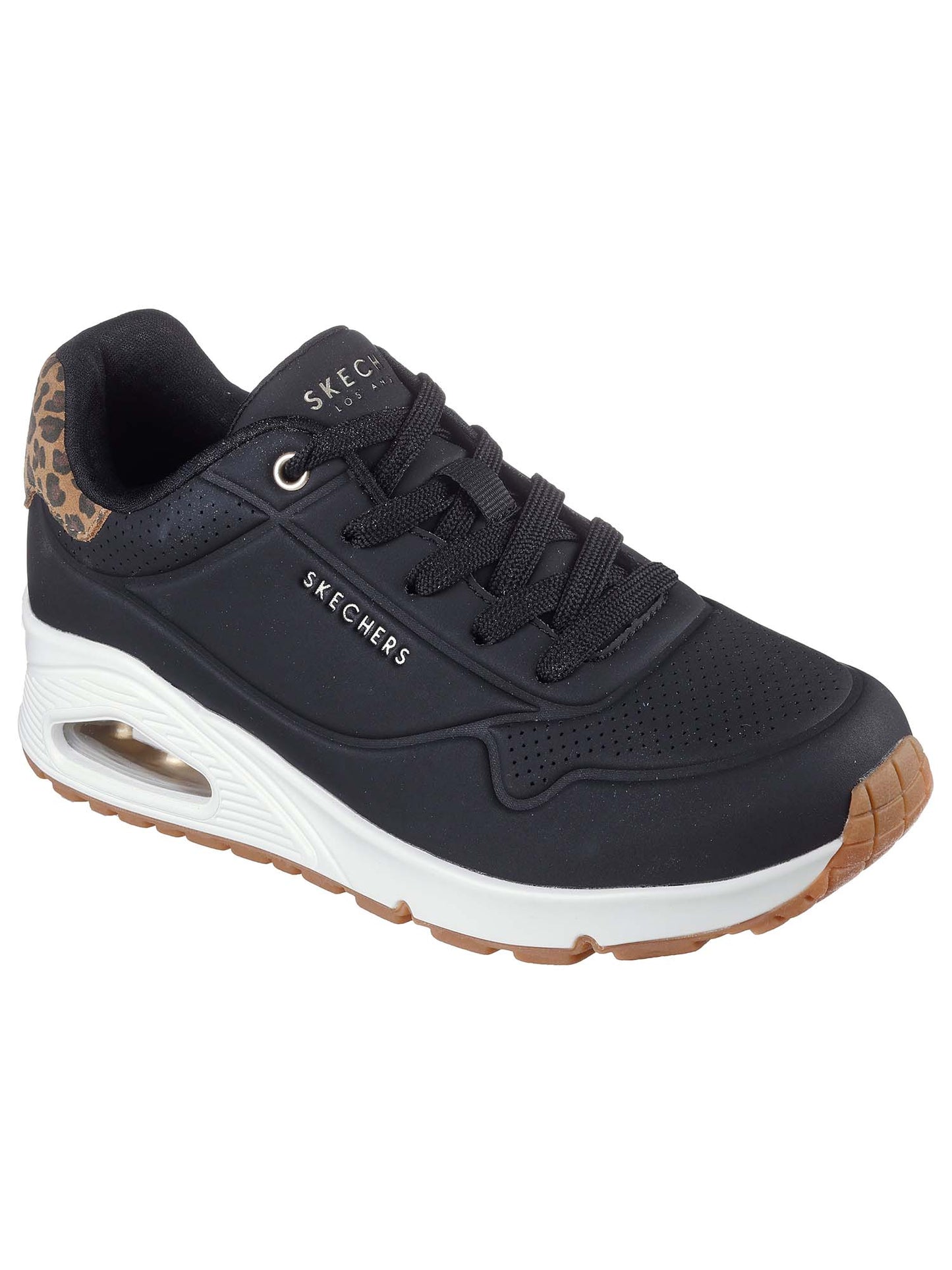 SNEAKERS UNO JUNGLE SKECHERS DA DONNA NERO