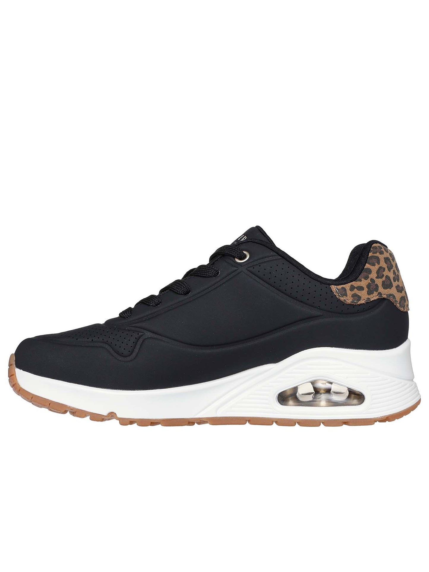 SNEAKERS UNO JUNGLE SKECHERS DA DONNA NERO