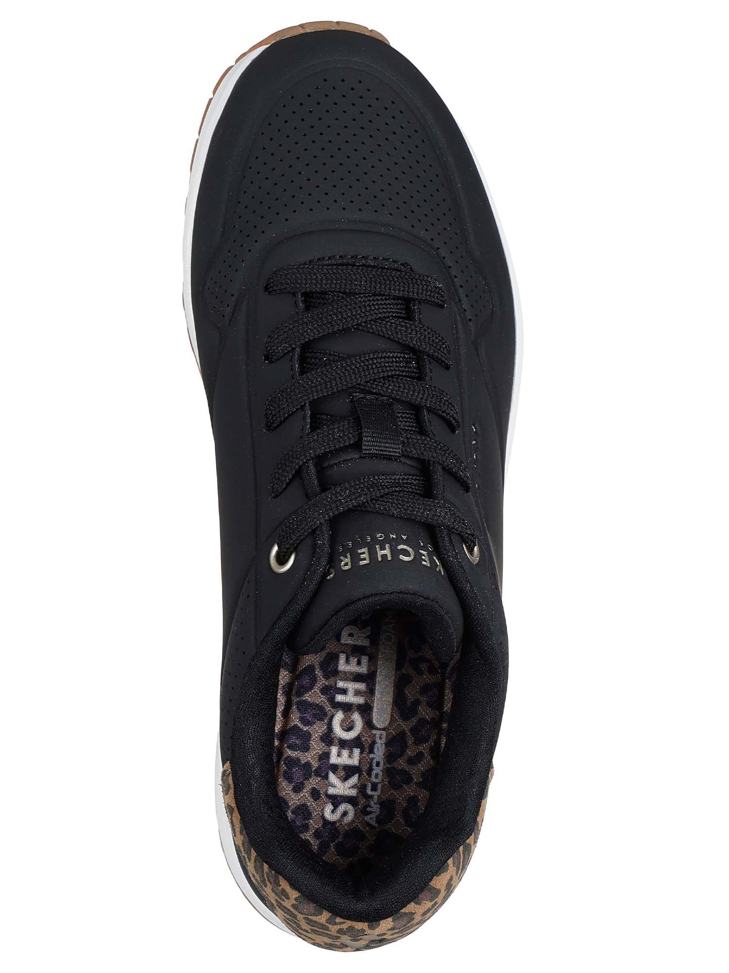 SNEAKERS UNO JUNGLE SKECHERS DA DONNA NERO