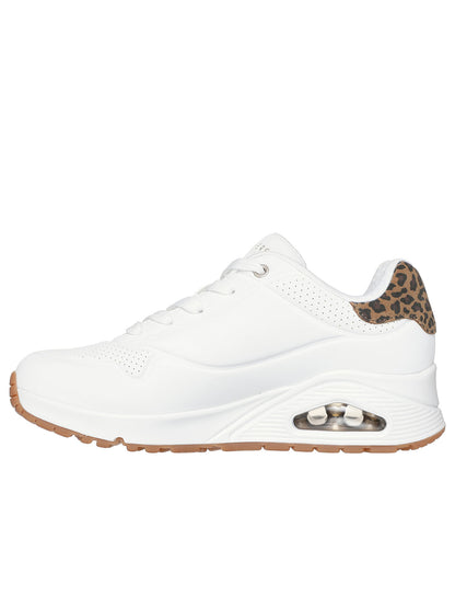 Skechers Uno Jungle, sneakers da donna bianche