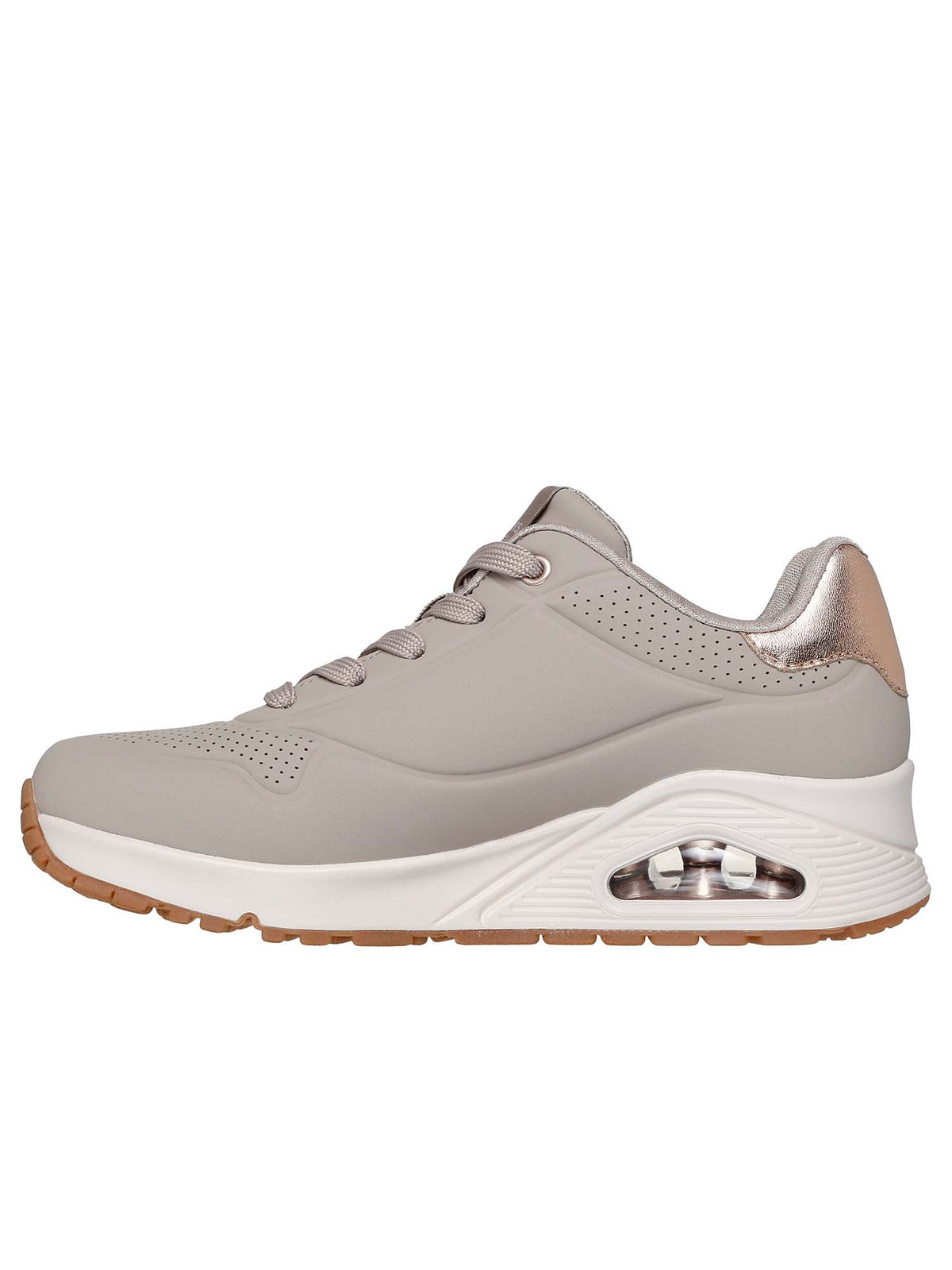 Skechers uno golden sneakers da donna taupe