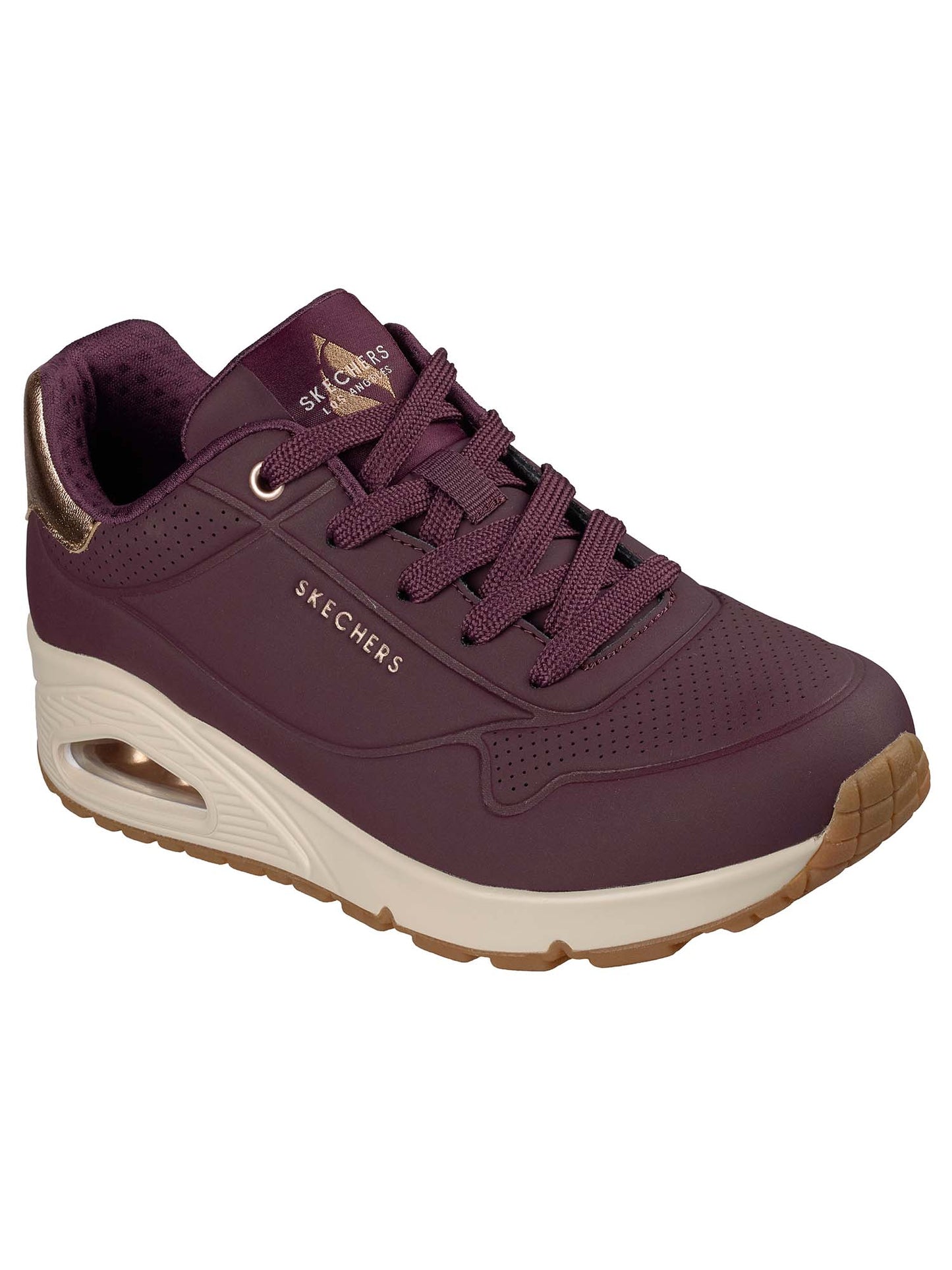 Skechers Uno Golden, sneakers da donna bordeaux