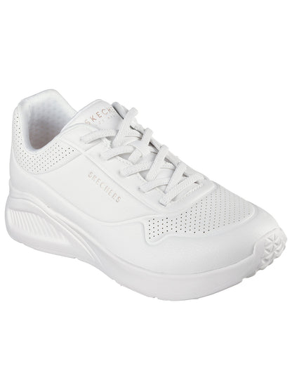 SNEAKERS UNO LITE CON LACCI ELASTICI SKECHERS DA DONNA BIANCO