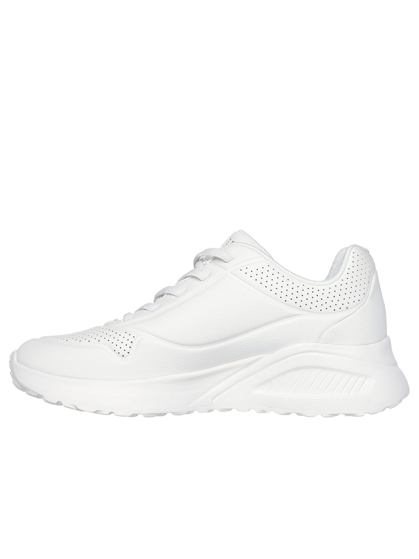 SNEAKERS UNO LITE CON LACCI ELASTICI SKECHERS DA DONNA BIANCO