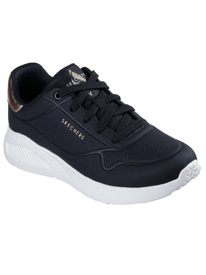 SNEAKERS UNO LIGHT SKECHERS DA DONNA NERO