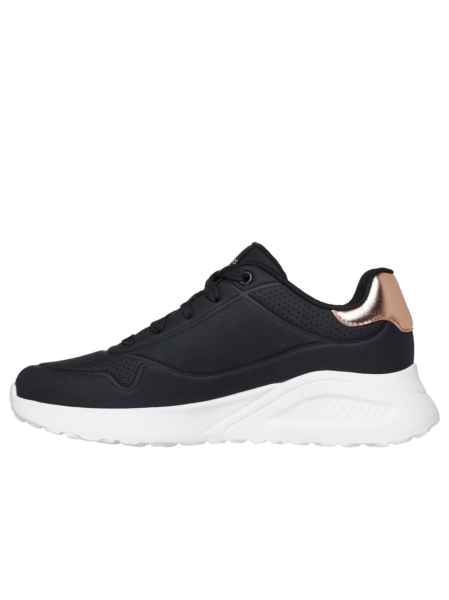 SNEAKERS UNO LIGHT SKECHERS DA DONNA NERO