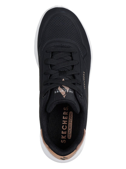 SNEAKERS UNO LIGHT SKECHERS DA DONNA NERO