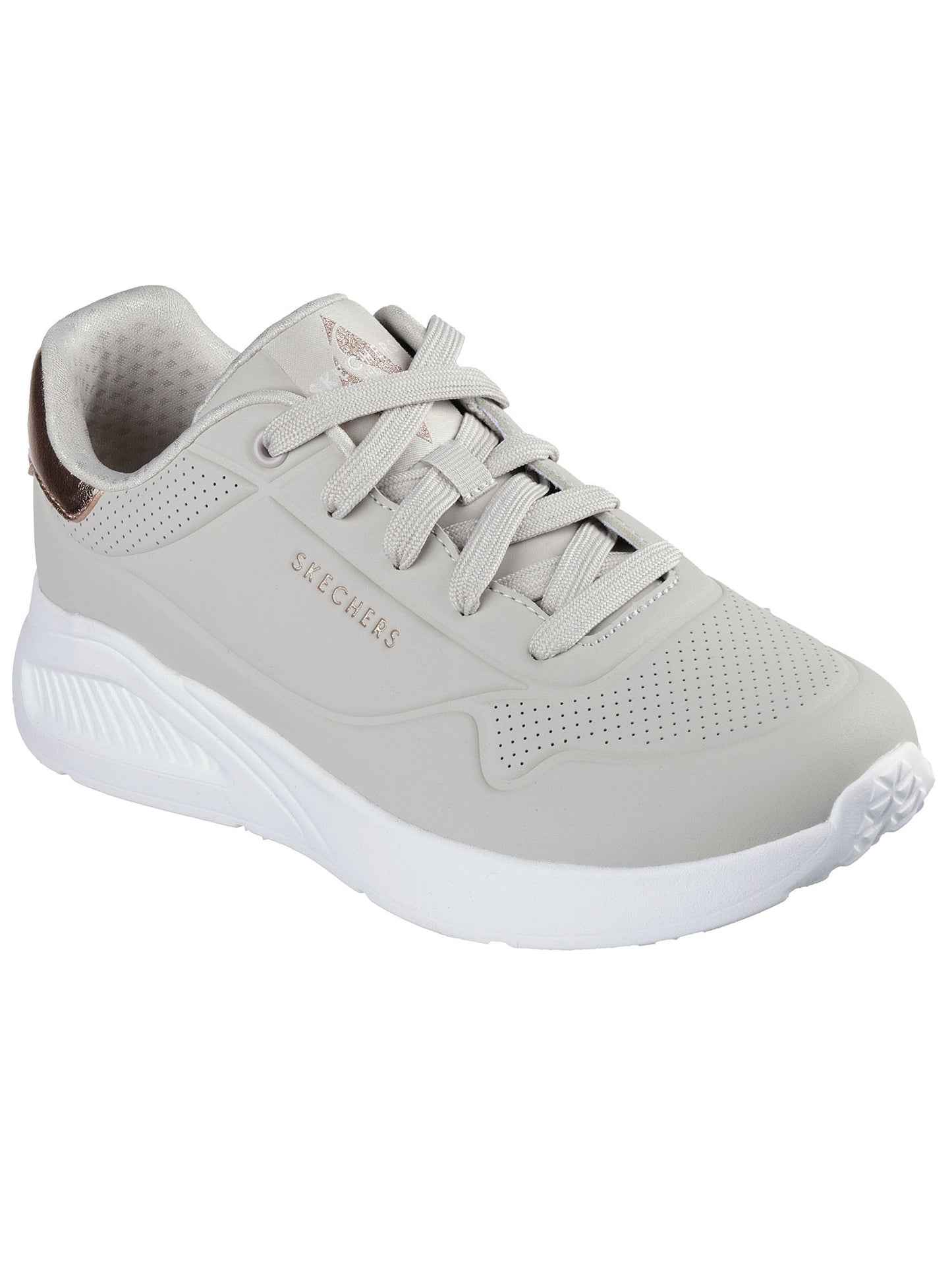 SNEAKERS UNO LIGHT SKECHERS DA DONNA NATURALE