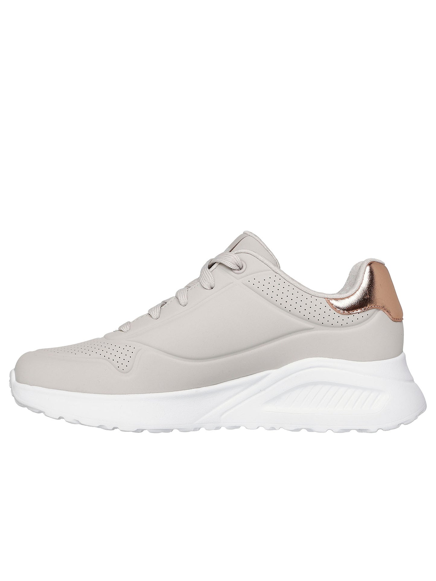 SNEAKERS UNO LIGHT SKECHERS DA DONNA NATURALE