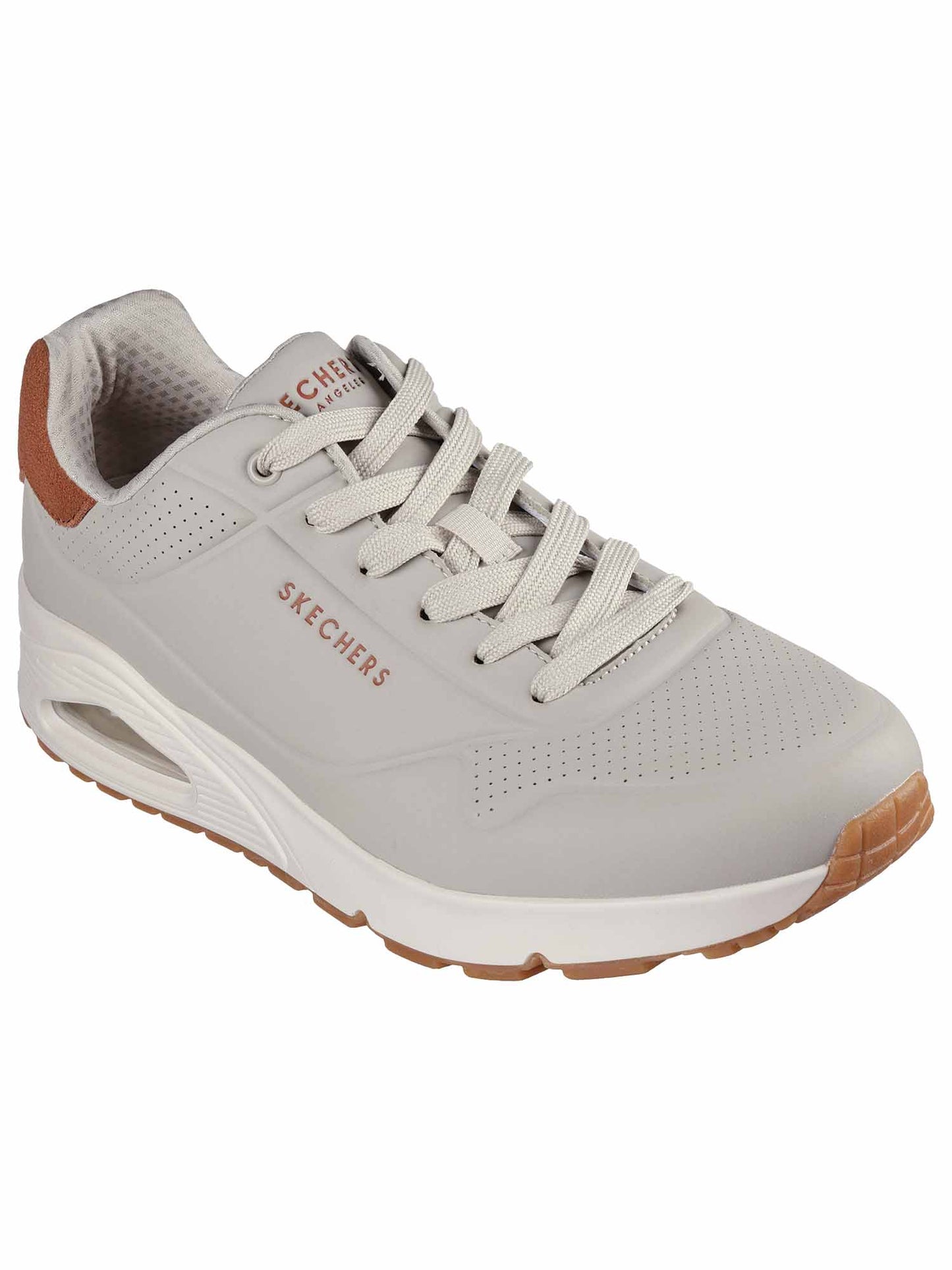 SNEAKERS UNO SUITED ON AIR SKECHERS UOMO NATURALE