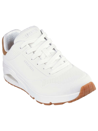 SNEAKERS UNO SUITED ON AIR SKECHERS DA UOMO BIANCO