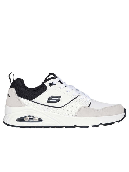SNEAKERS UNO RETRO ONE SKECHERS DA UOMO BIANCO