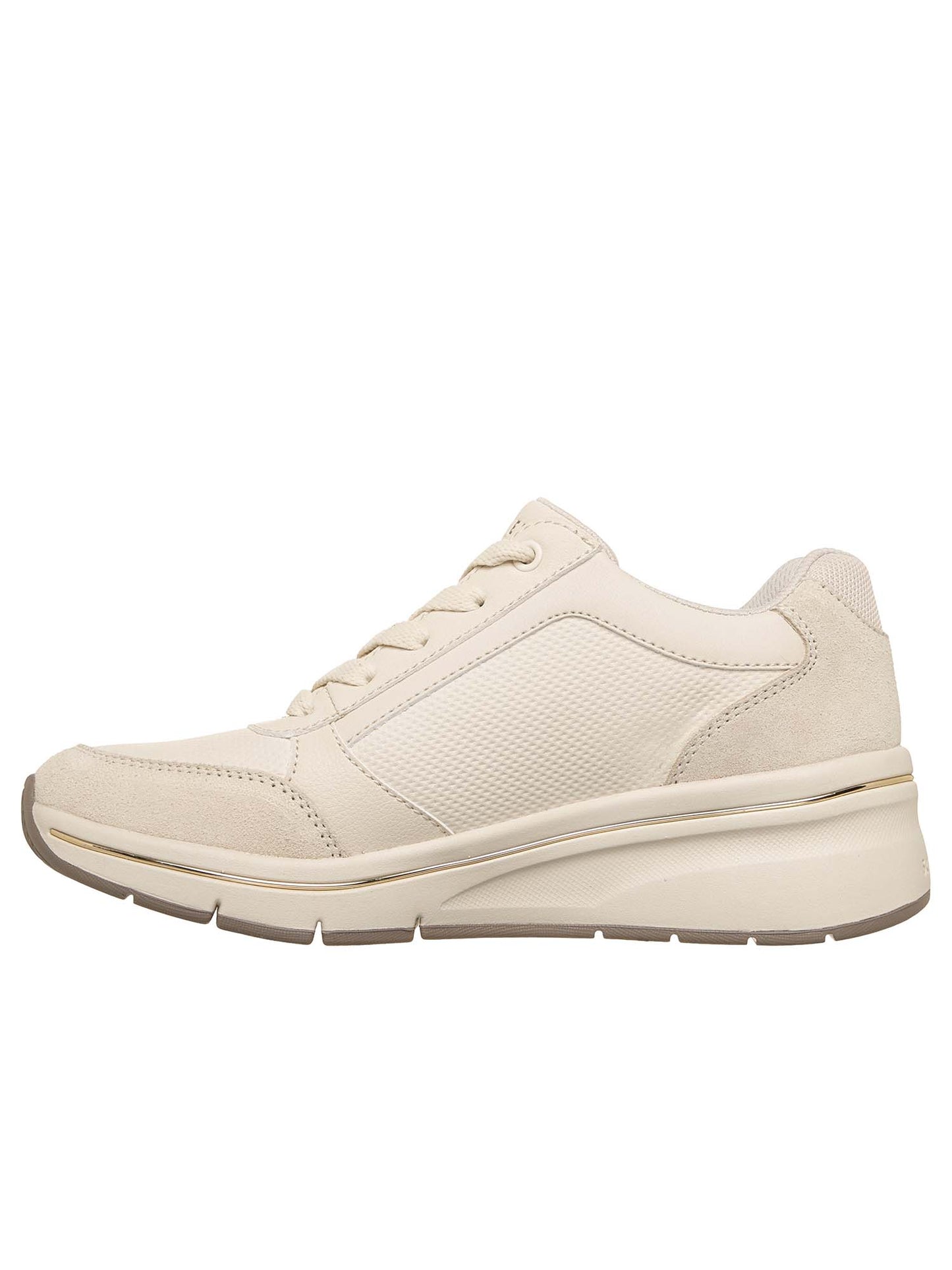 Skechers Billion Flex Luxe Up, sneakers da donna beige