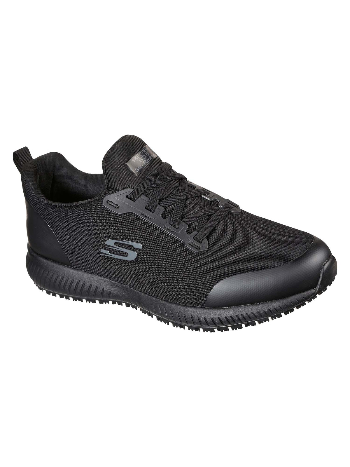 Skechers work squad antinfortunistica da uomo nero