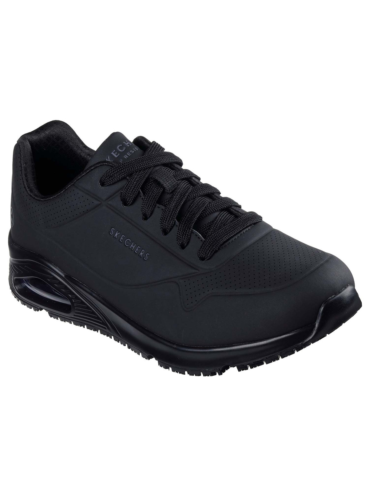 Skechers work uno sr antinfortunistica da uomo nero