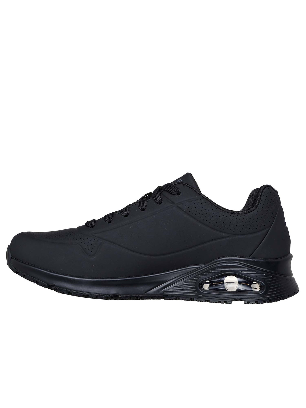 Skechers work uno sr antinfortunistica da uomo nero