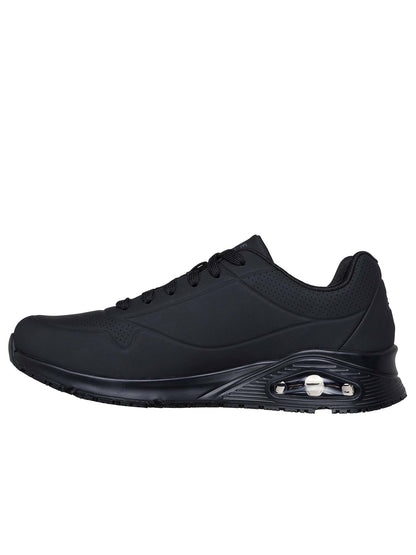 Skechers work uno sr antinfortunistica da uomo nero