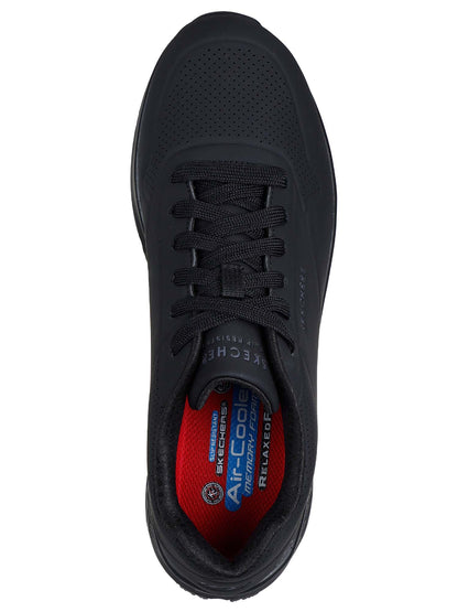 Skechers work uno sr antinfortunistica da uomo nero