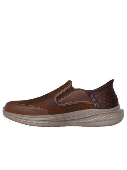 SLIP-INS SKECHERS DA UOMO MARRONE