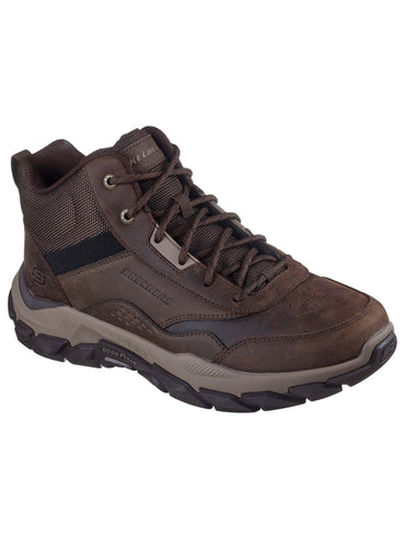SCARPONCINO SANTORO SKECHERS DA UOMO MARRONE