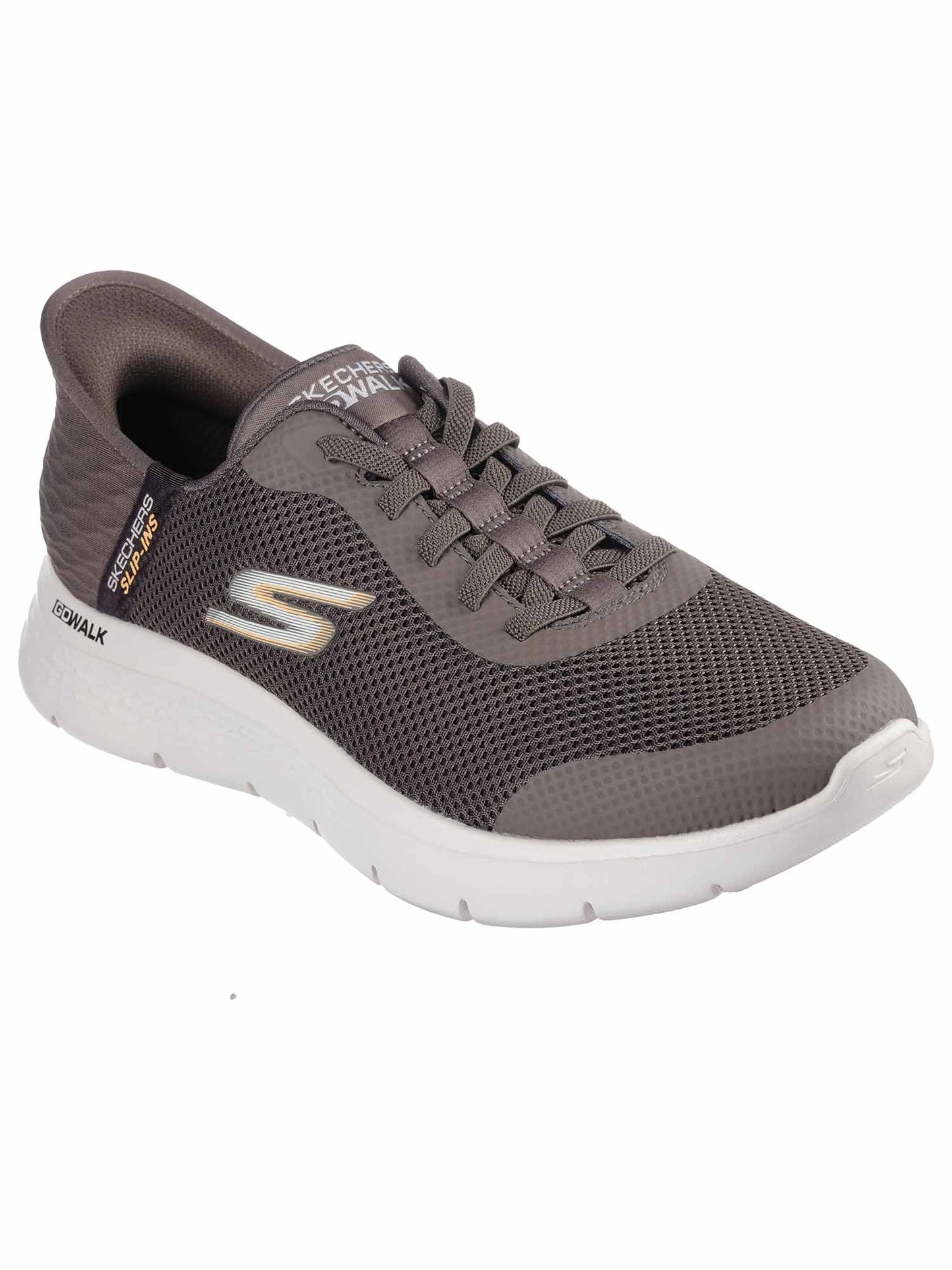SNEAKERS GO WALK SLIP-INS SKECHERS UOMO MARRONE