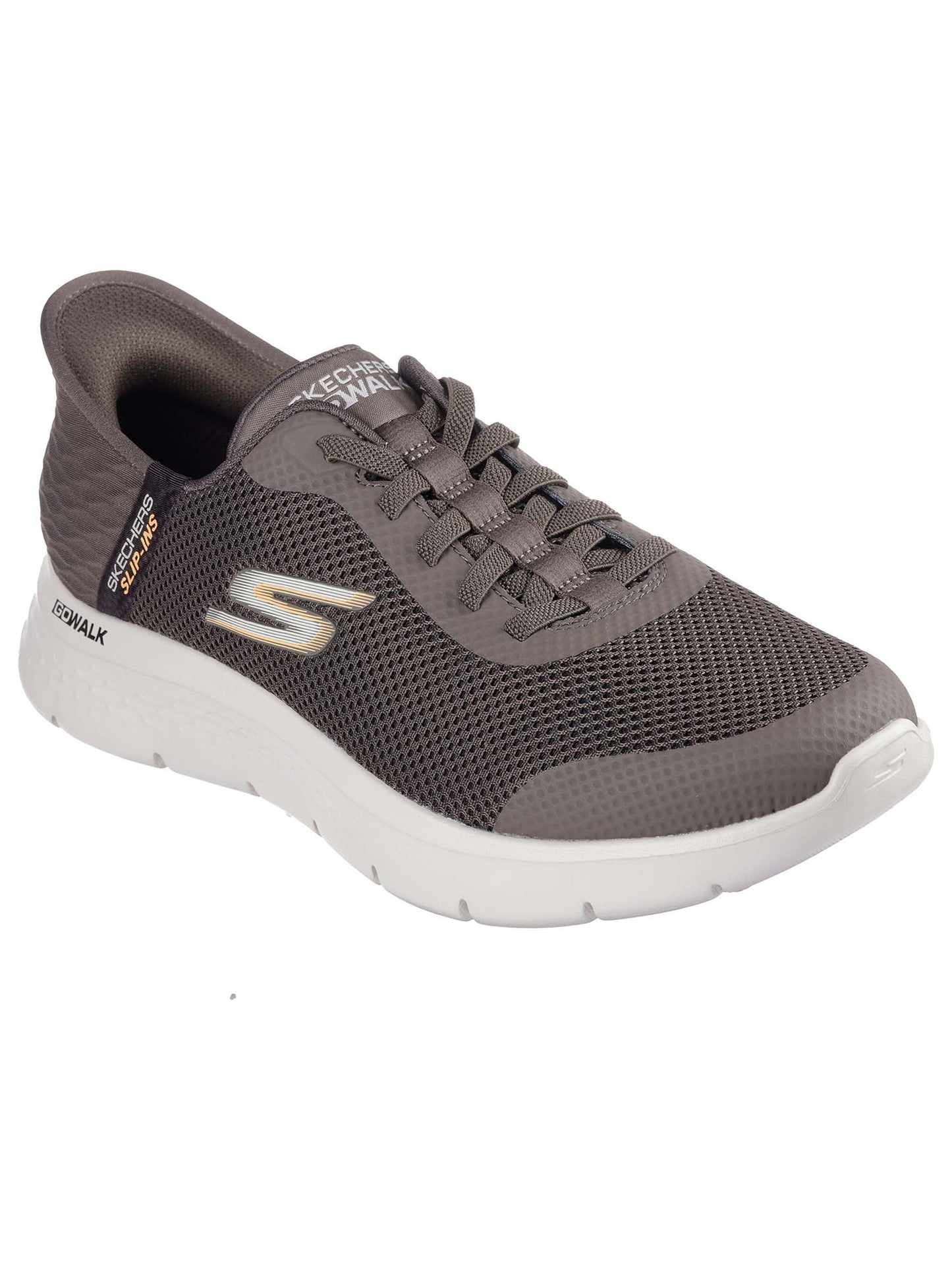 SLIP-INS GO WALK FLEX SKECHERS DA UOMO MARRONE
