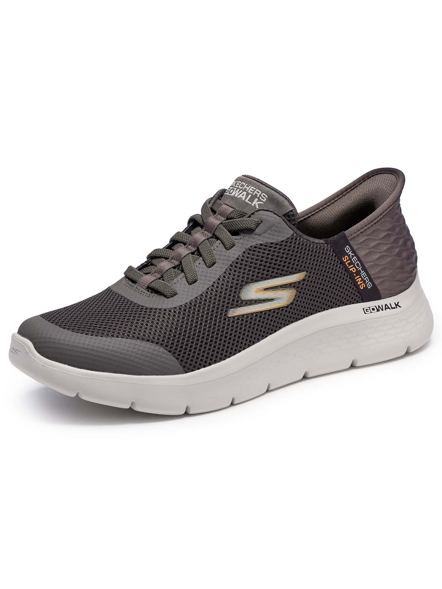 SLIP-INS GO WALK FLEX SKECHERS DA UOMO MARRONE