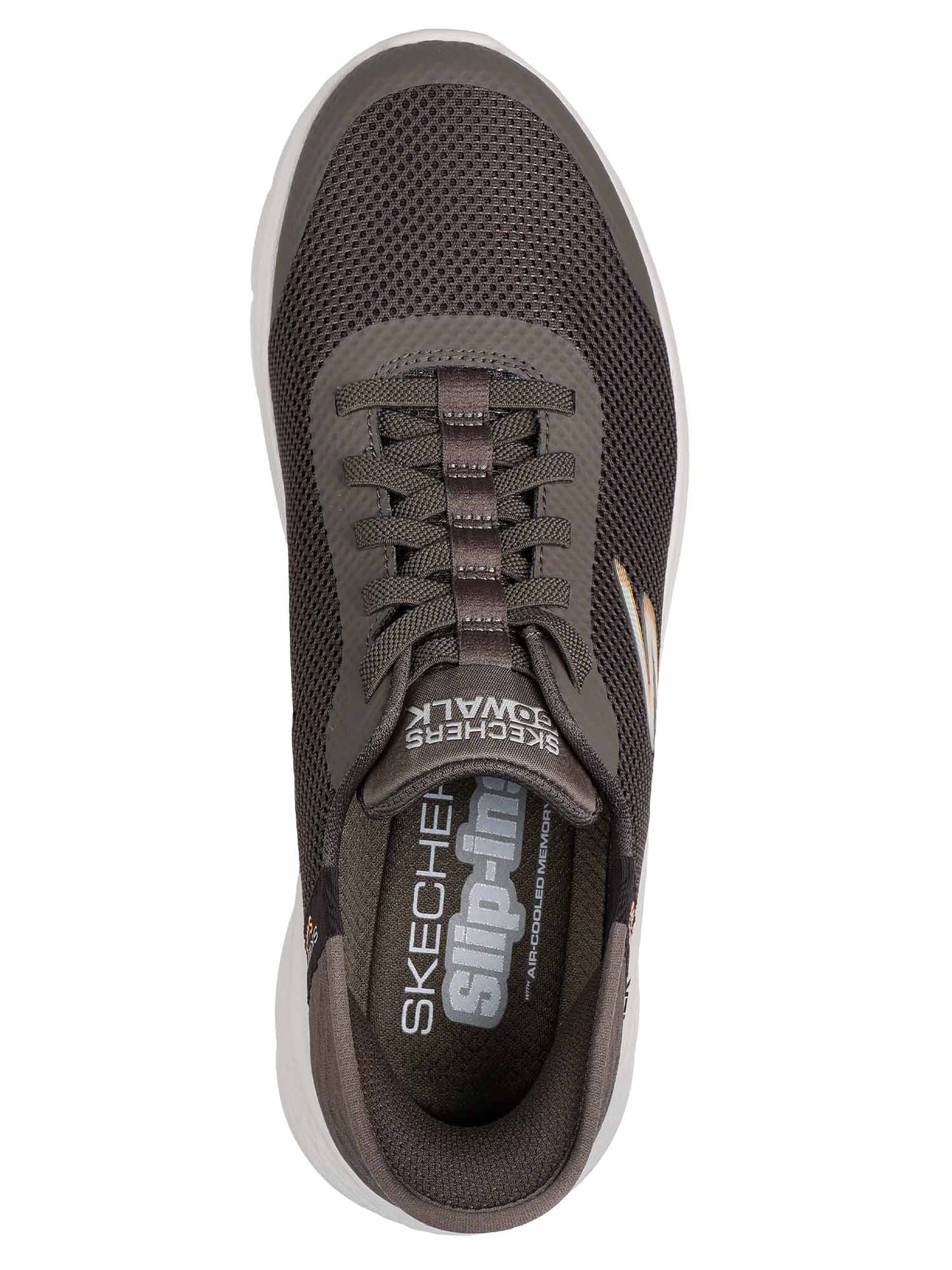 SLIP-INS GO WALK FLEX SKECHERS DA UOMO MARRONE