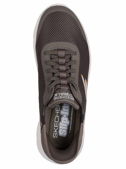 SLIP-INS GO WALK FLEX SKECHERS DA UOMO MARRONE