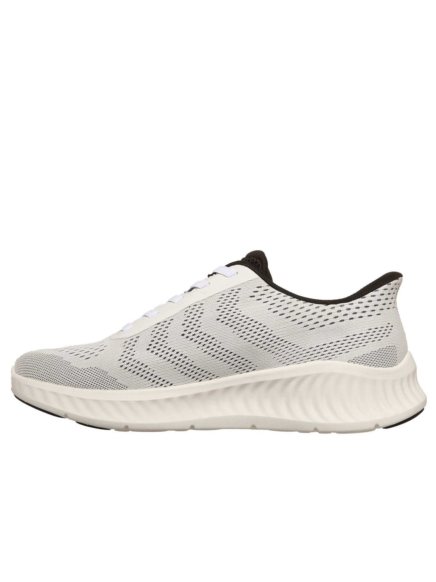 SLIP-INS GO WALK NOW SKECHERS DA UOMO BIANCO NERO