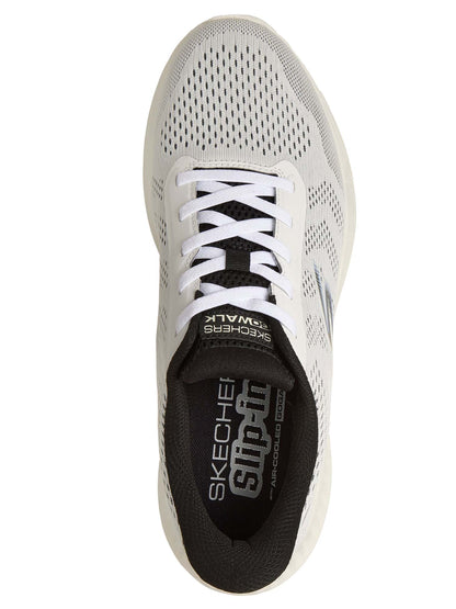 SLIP-INS GO WALK NOW SKECHERS DA UOMO BIANCO NERO