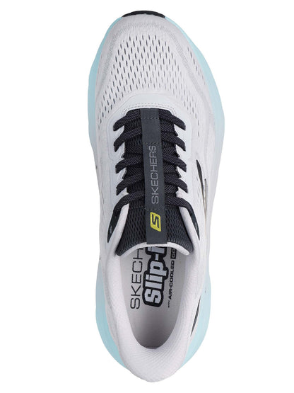 Skechers Max Run, sneakers slip-on da uomo grigie
