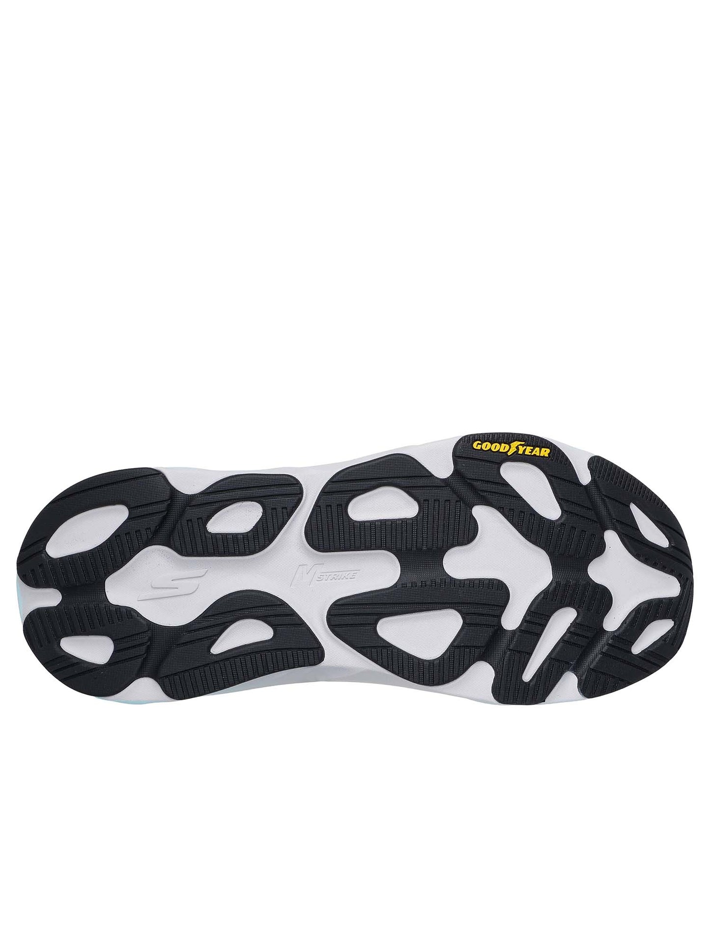 Skechers Max Run, sneakers slip-on da uomo grigie